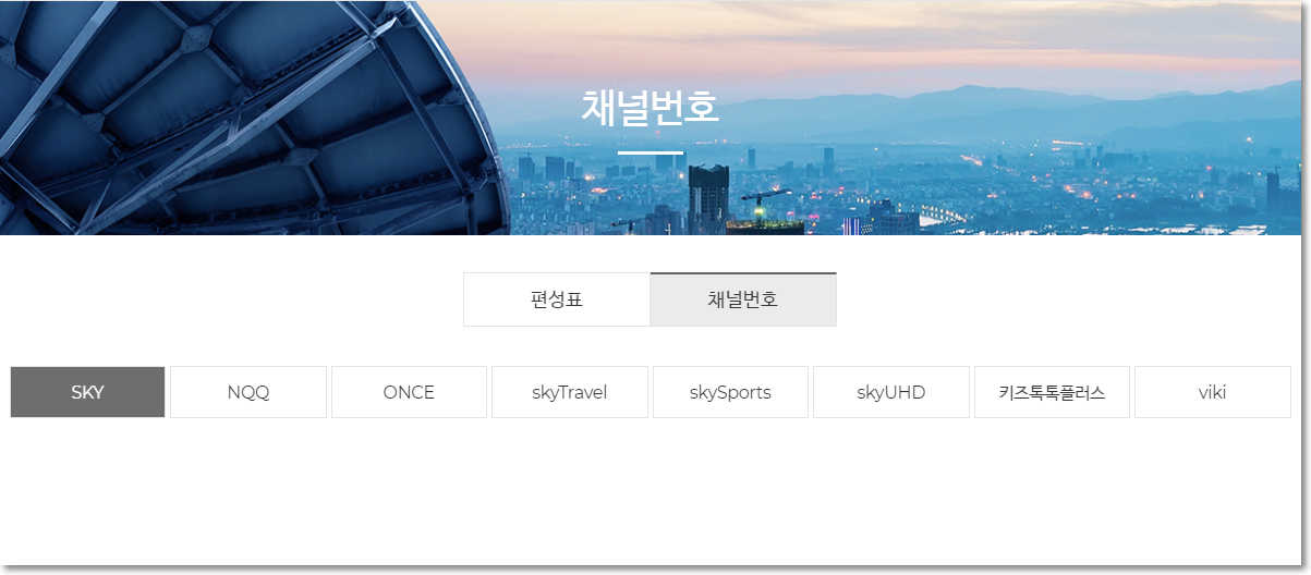 채널번호