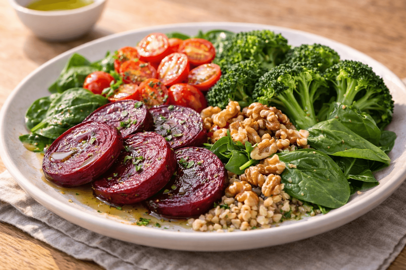 항산화 관리: 베타레인과 식물성 식단의 중요성