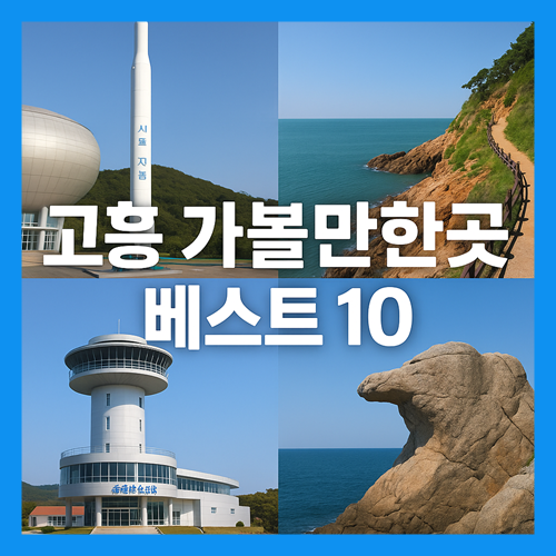 고흥 가볼만한곳 베스트10