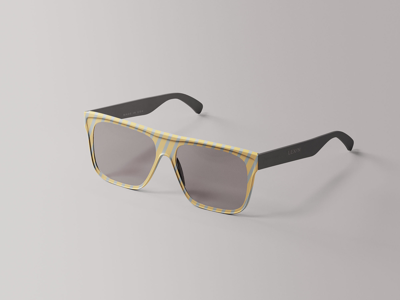 Simple Glasses Mockup(심플한 안경 목업)