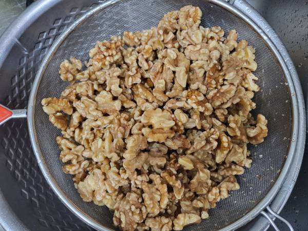 호두-전처리-물기말리기