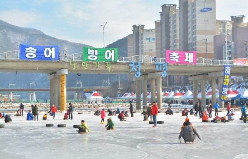 청평 설빙 송어빙어 축제