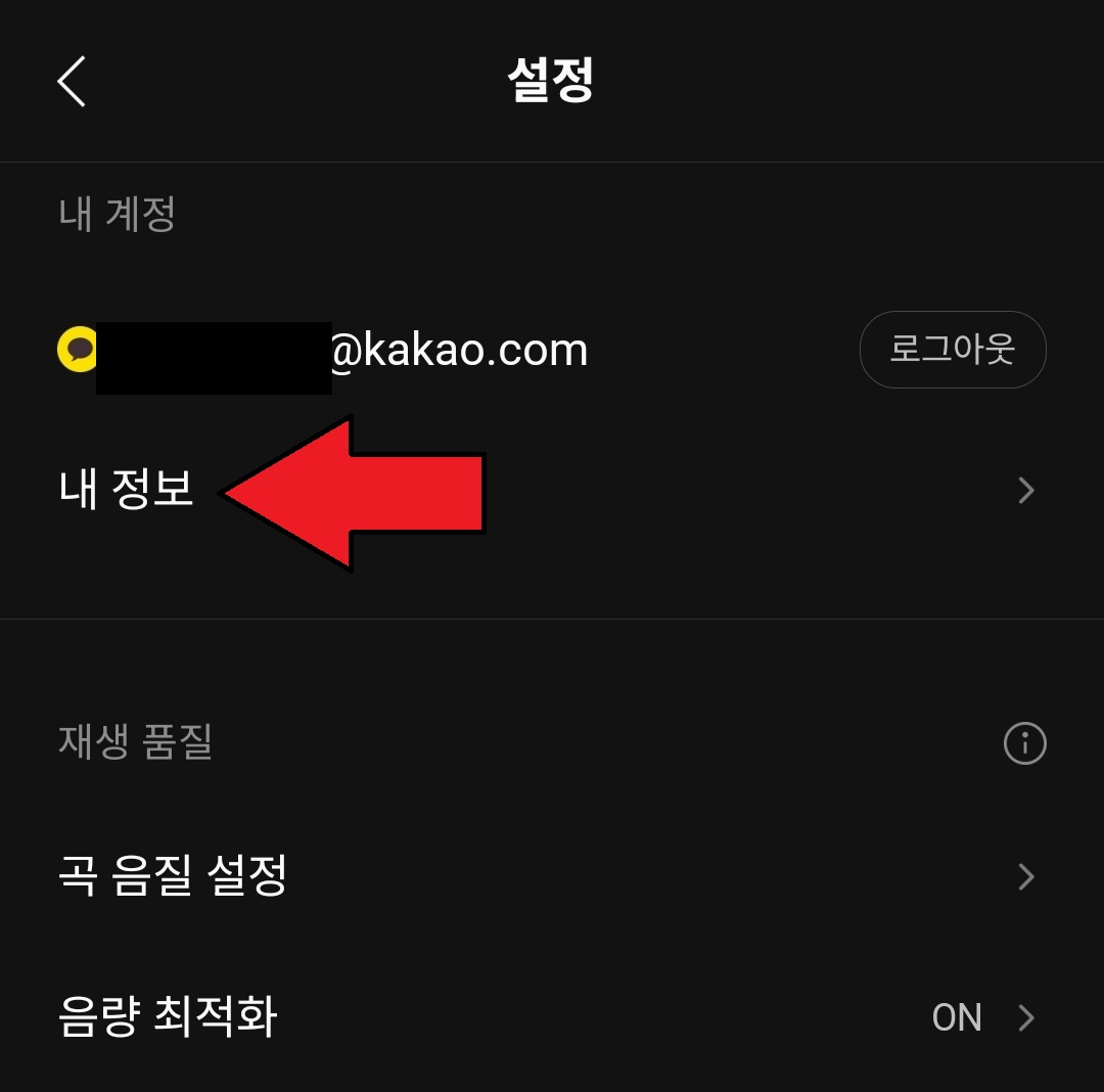 내 정보