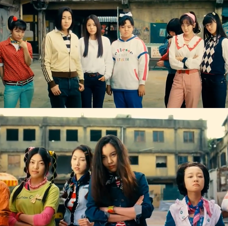 한국 영화 써니 등장인물