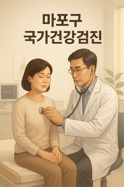 마포구 국가건강검진 이미지