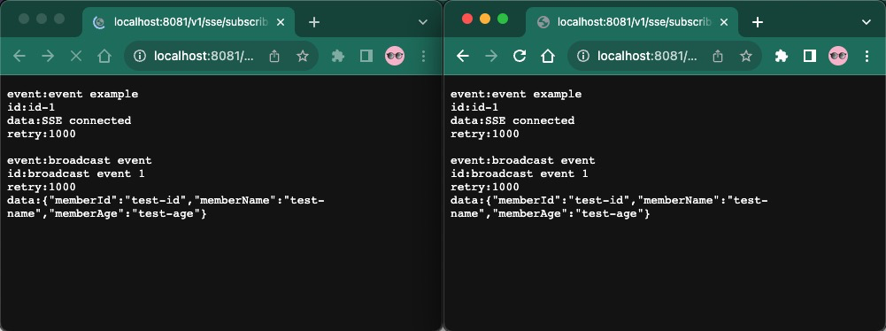 SSE 이벤트 발생