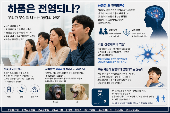 하품은 전염되나
