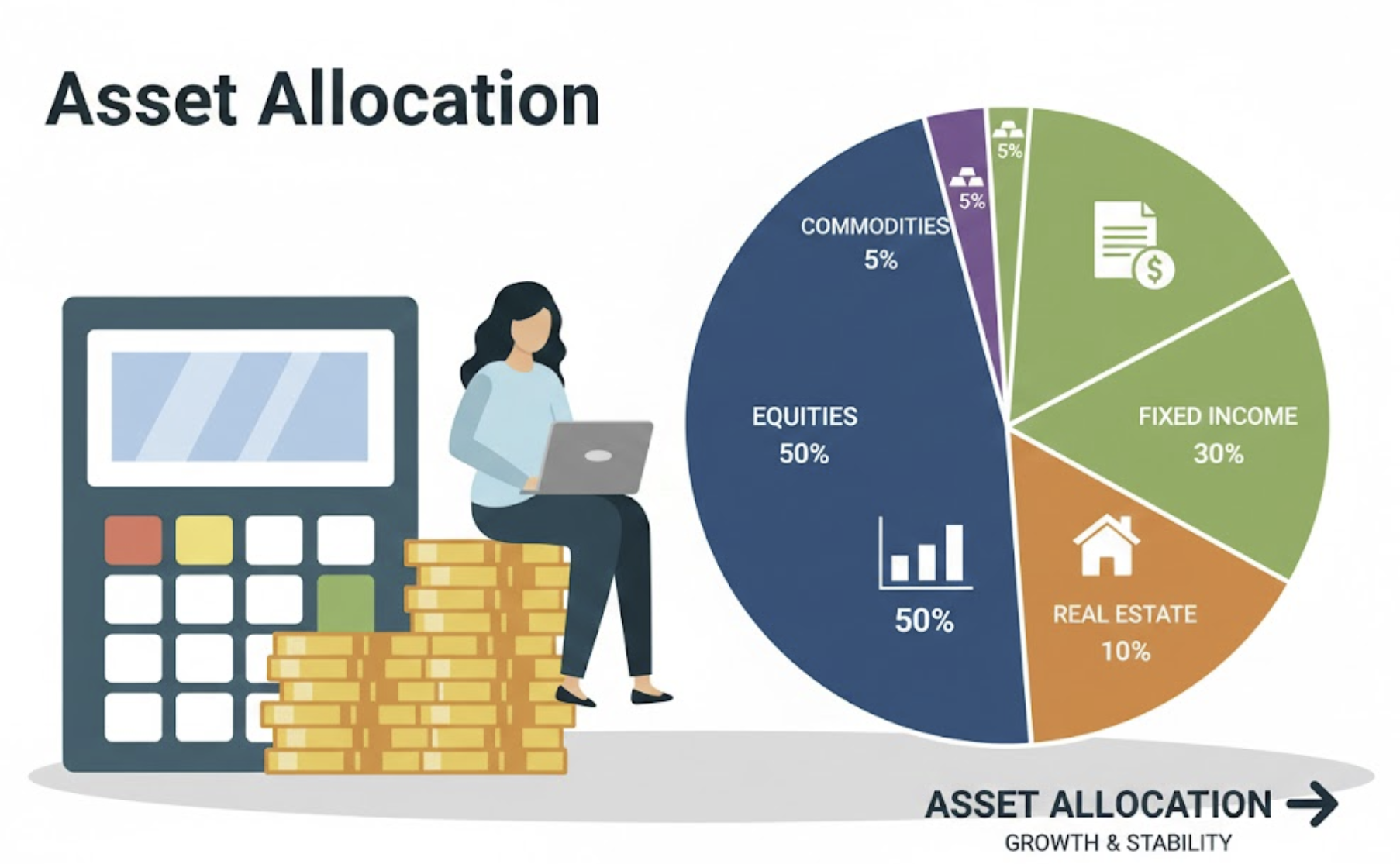 자산배분 그래프 이미지