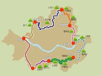 서울 둘레길 지도 3시간 미만 초급자 추천 코스 맛집 주차 총정리 1탄_8