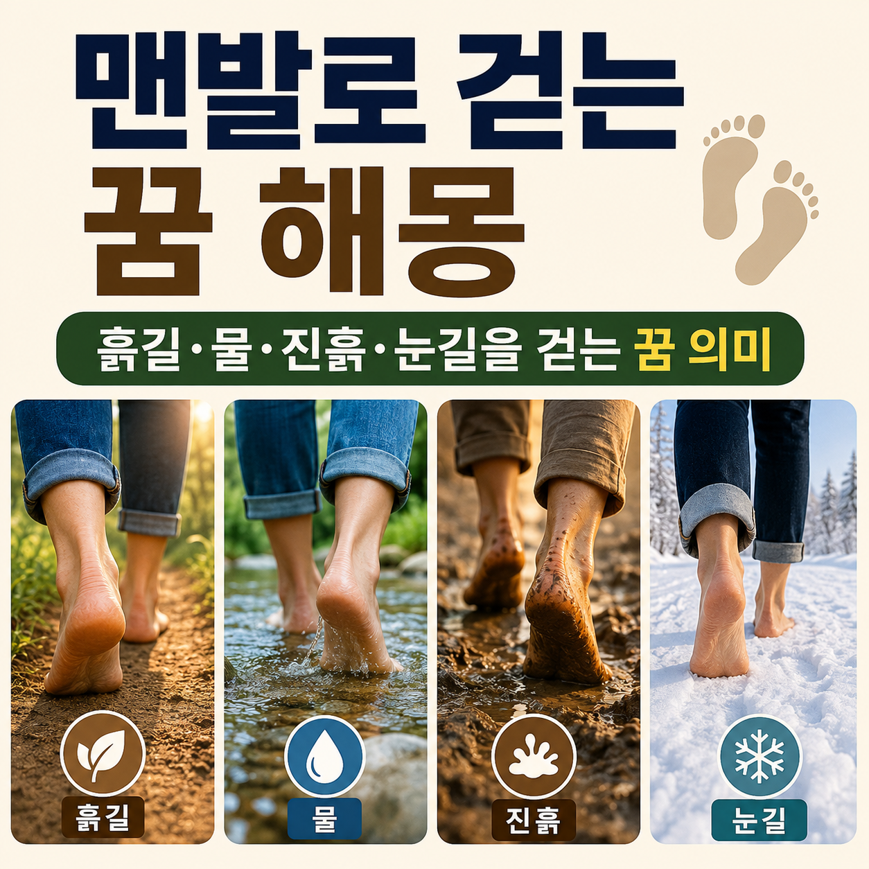 맨발로 걷는 꿈
