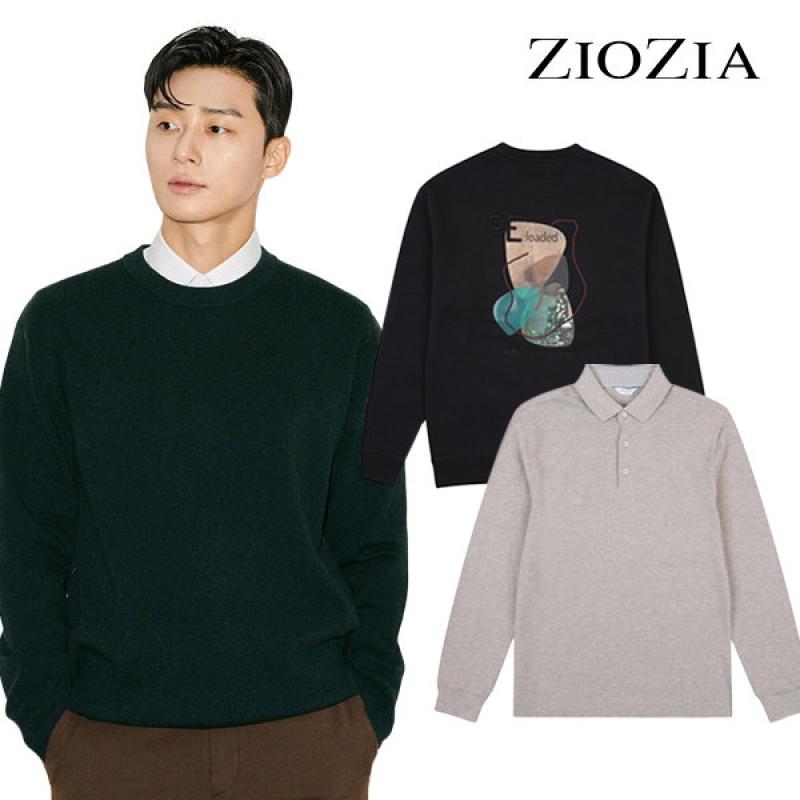 지오지아 가을 남성 맨투맨 니트 티셔츠 균일 8종 P347641036