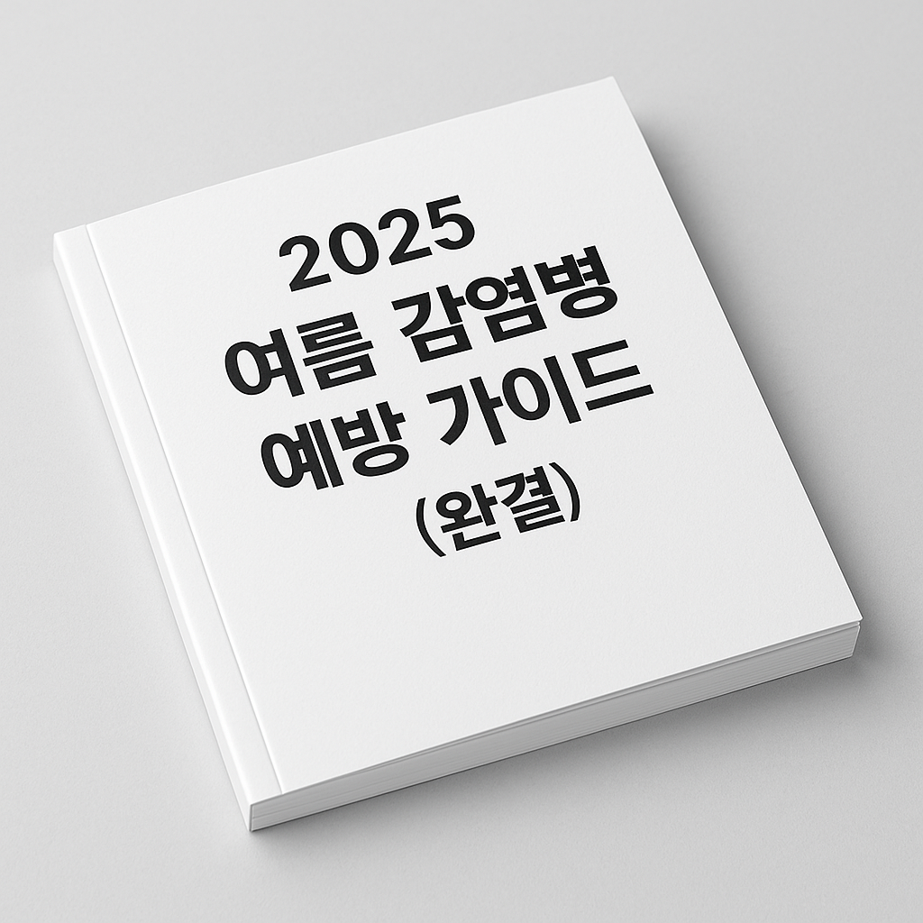 2025 여름 건강지키기 시리즈 모음집