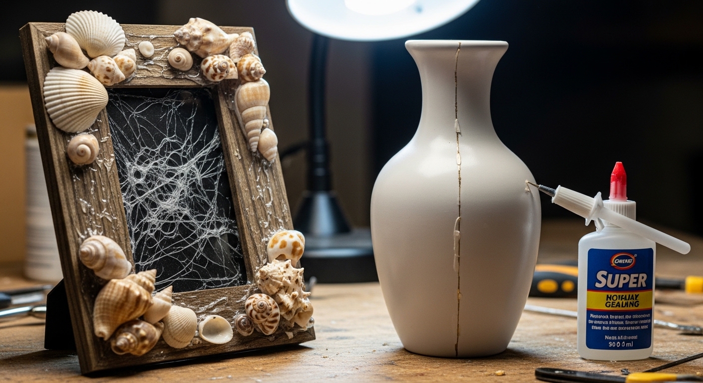 딱 붙여야 하는데 뭘 써야 할까 '글루건 vs 순간접착제' 완벽 비교 (재료별 찰떡궁합 가이드)