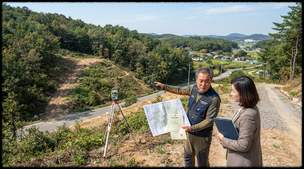 세종시 임야 투자 시 확인해야 할 사항, 경사도 17.5도 이하가 중요한 이유