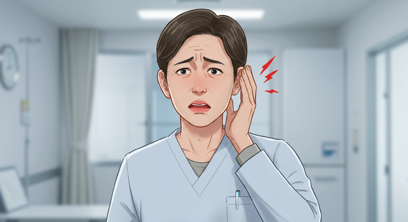 이명, 언어장애, 뇌졸중