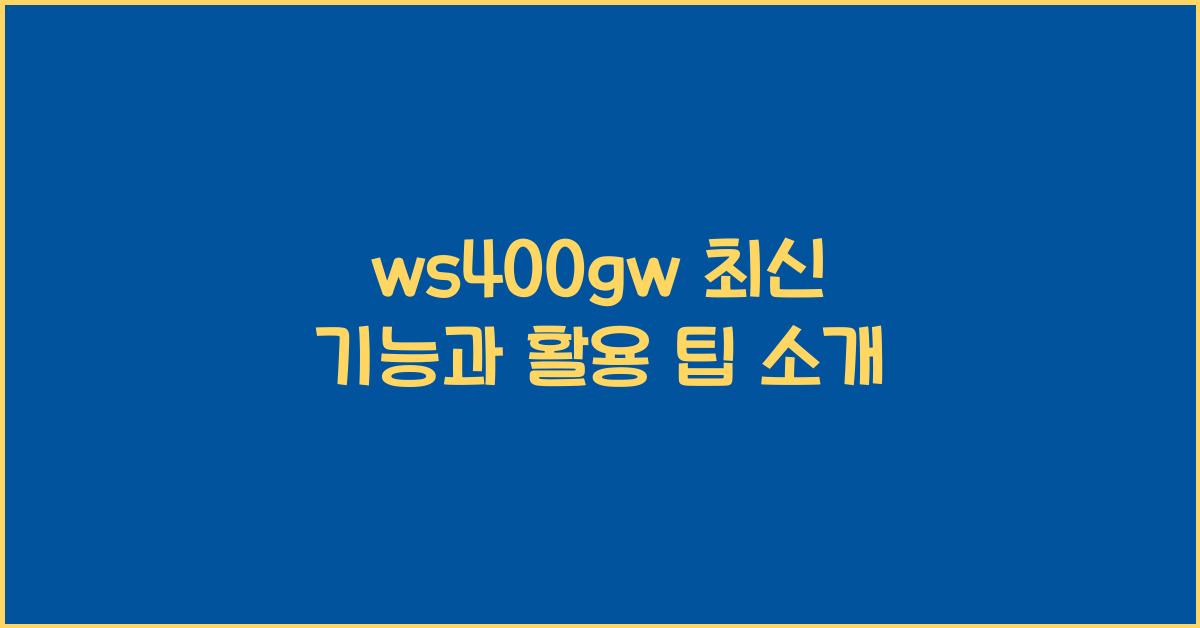 ws400gw