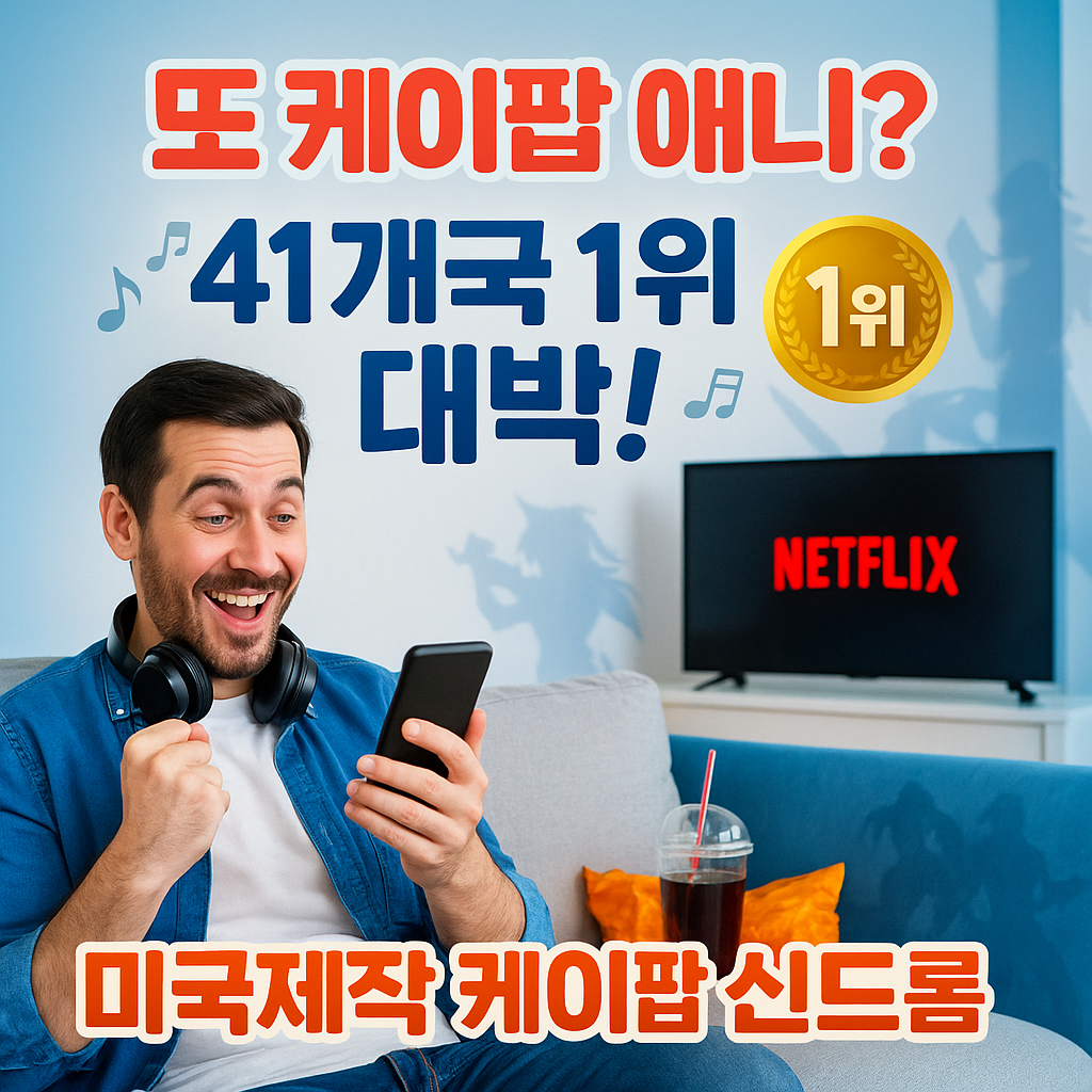 케이팝 데몬 헌터스 41개국 1위, 이젠 세계가 K화