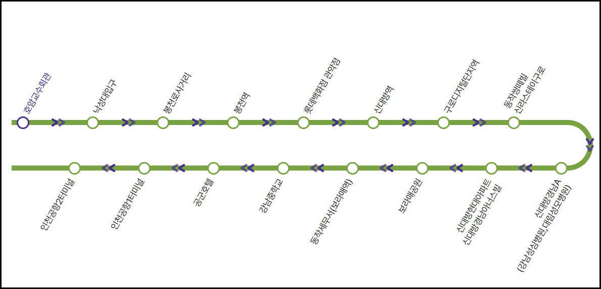 6017 공항버스 시간표, 실시간 위치 확인, 요금, 타는곳