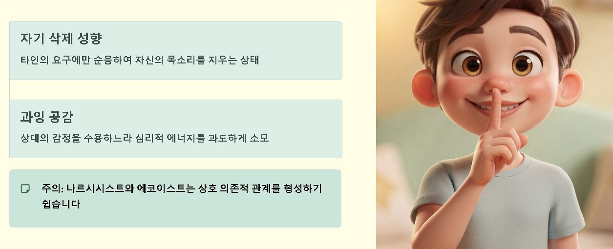 나르시시스트 뜻 특징