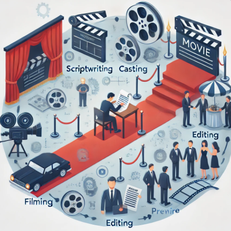 할리우드 영화 제작 시스템, 글로벌 영화 산업의 중심 구조 분석