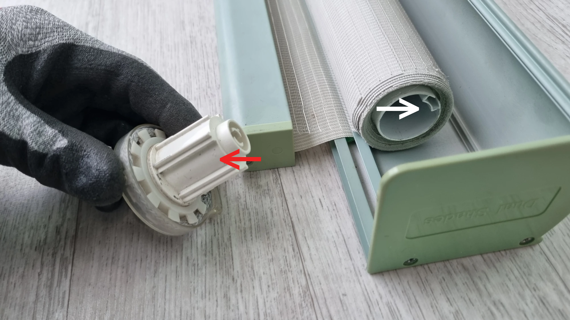 클러치 부품 끼우는 방향