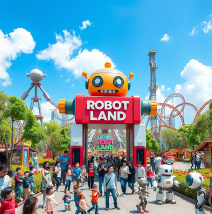경남창원 로봇랜드 그림