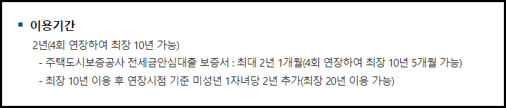 2024년 청년 버팀목 전세자금대출 조건, 금리, 한도