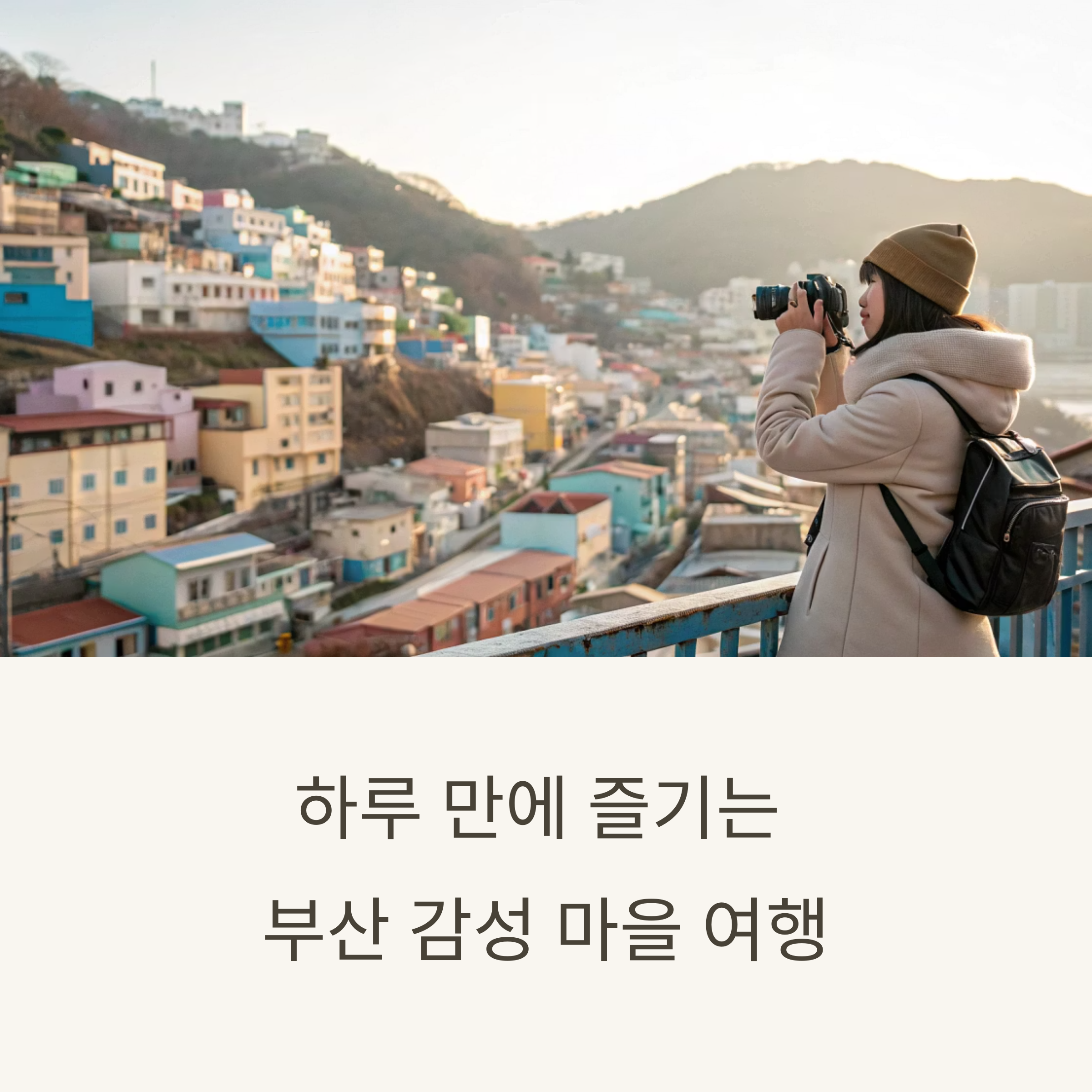 하루 만에 즐기는 부산 감성 마을 여행 코스 가이드
