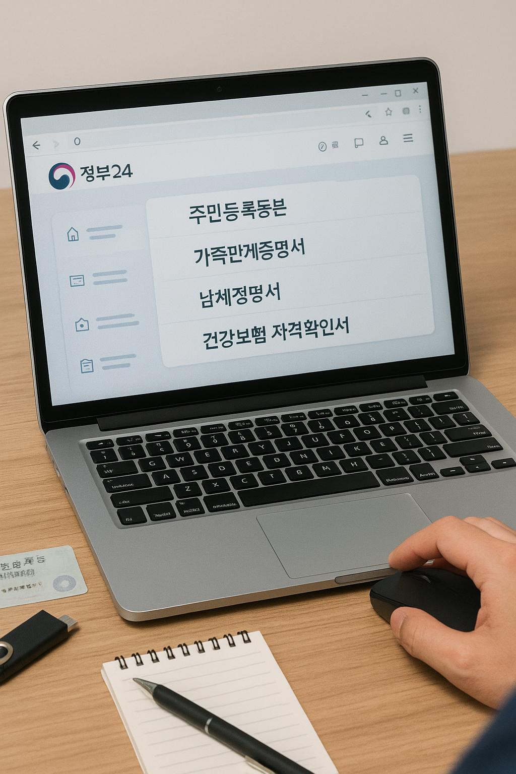 민원24 조회 관련 사진