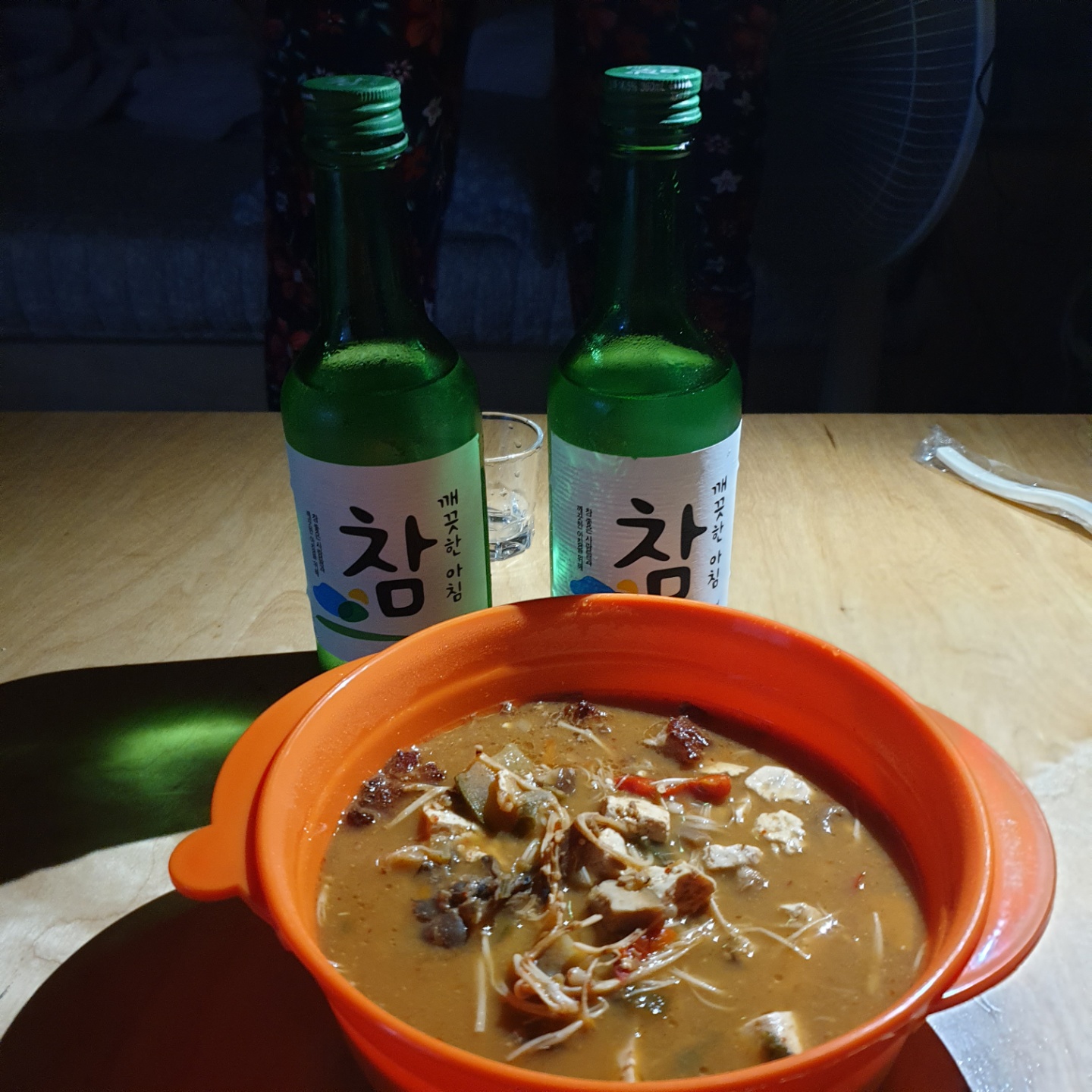 피코크_된장찌개