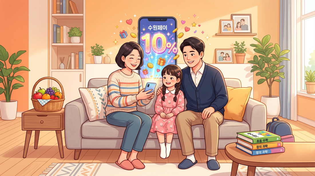 수원페이 등 지역화폐 5월 10% 인센티브 혜택 대표 이미지