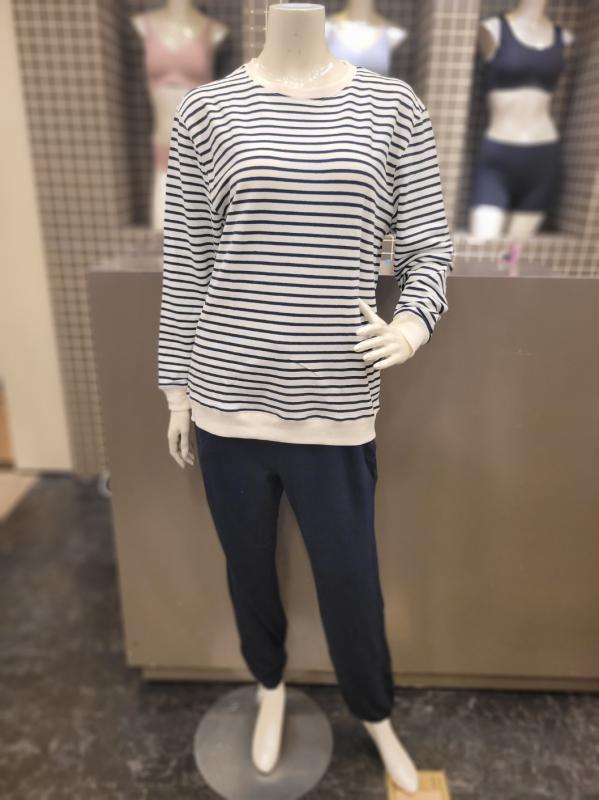 애니바디 공용 스트레치 라운지 세트-스트라이프 울산성남 ANLA23WU2