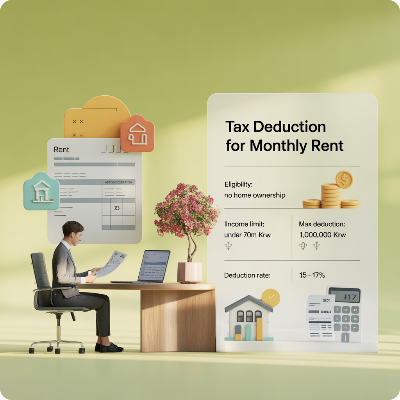 연말정산 월세공제 조건 이미지