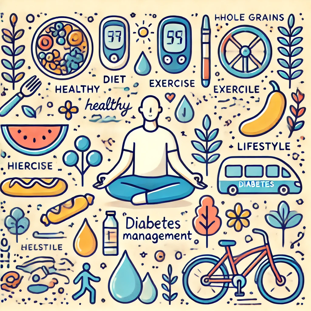 당뇨병 관리: 식습관, 운동, 생활습관 주제