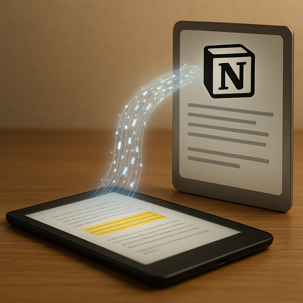 하이라이트 정리 자동화: Readwise&middot;Notion 연계 플로우