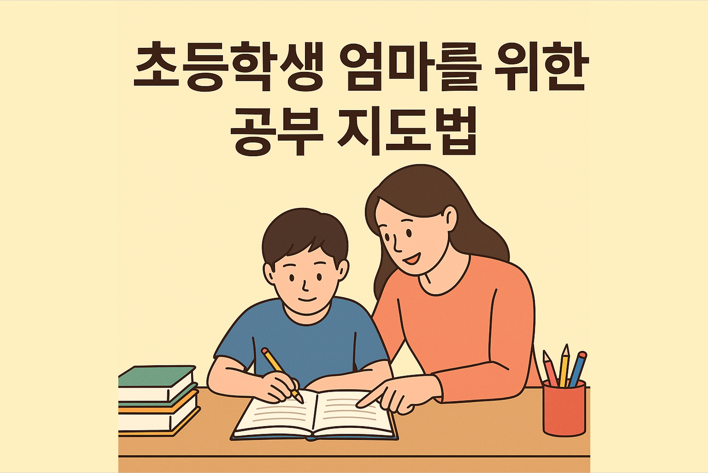 초등학생 엄마를 위한 공부 지도법