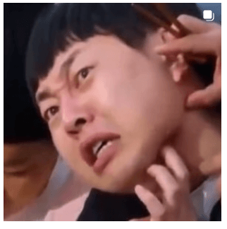 깜짝 놀라는 개그맨 이진호