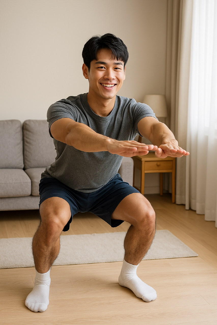 여름 4주 단기다이어트 루틴 단기간 체지방감량 홈트레이닝루틴 스쿼트 런지 버피테스트 플랭크 푸쉬업