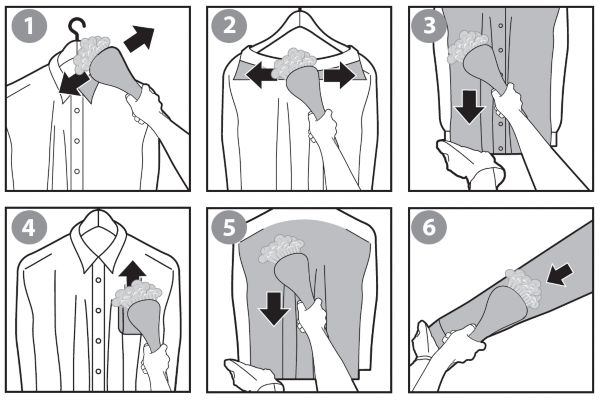 다림질방법사진
