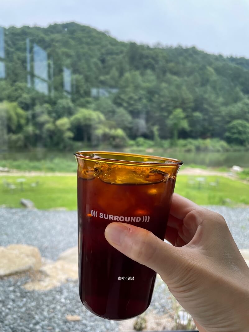 홍천 카페 써라운드 슬로우 뷰맛집 핸드 드립 커피