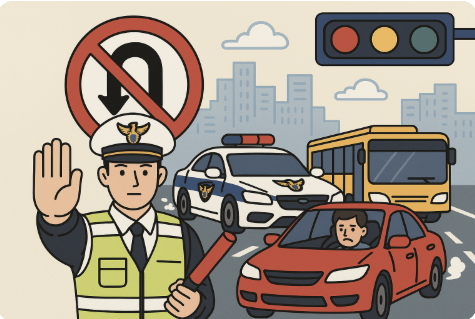 5대 반칙운전 집중 단속 – 9월 1일부터 본격 시행! 과태료·범칙금·벌점 총정리 관련 사진