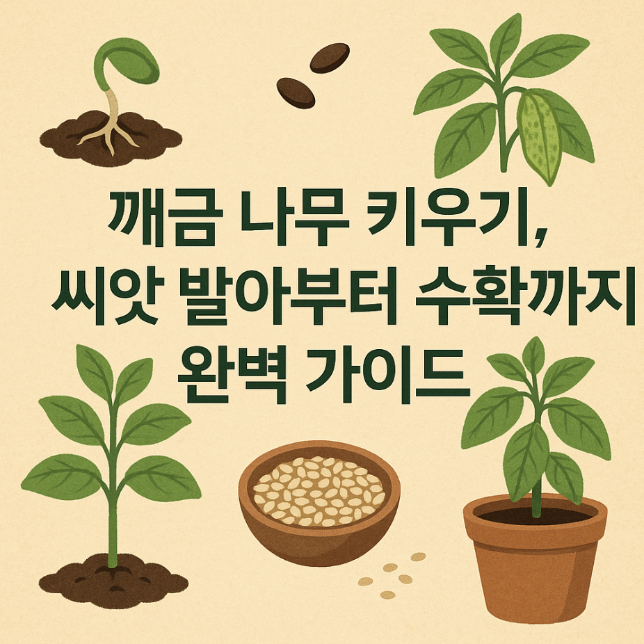 깨금 나무 키우기, 씨앗 발아부터 수확까지 완벽 가이드