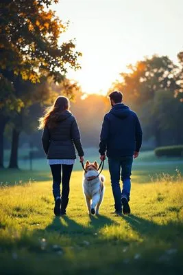 리드줄 없이 걷기 단계