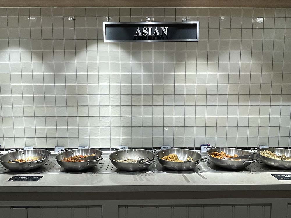 애슐리퀸즈 스타필드마켓 일산점 아시안 푸드 코너