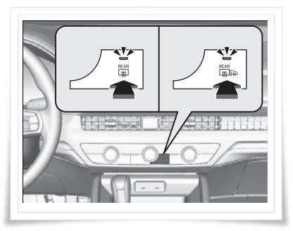 혼다 어코드 사이드미러 열선 리어 디포거 버튼 위치