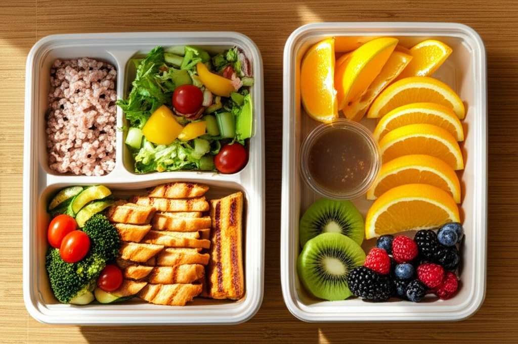 바쁜 직장인을 위한 건강 도시락: 영..