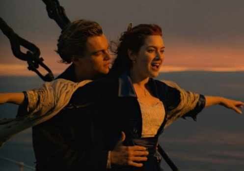 영화 타이타닉의 한 장면