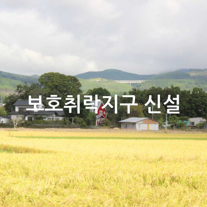 농촌규제완화