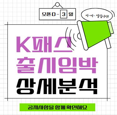 K패스 상세분석