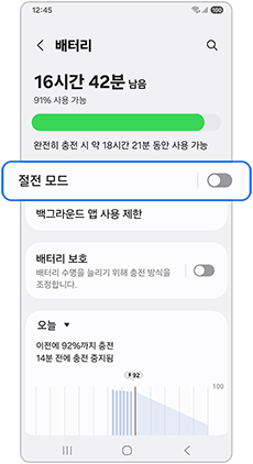 절전모드